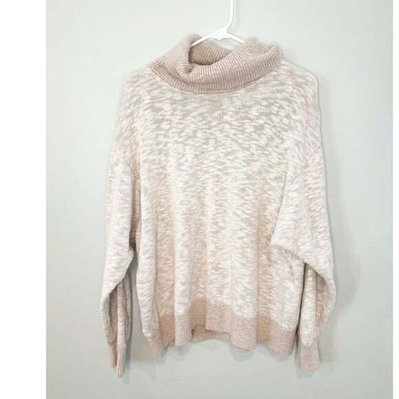 LL Bean Signature Knit Sweater Beige - Picture 2 of 4